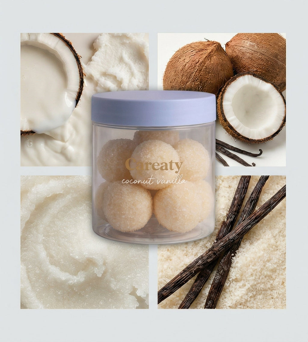 Body scrub coconut vanilla